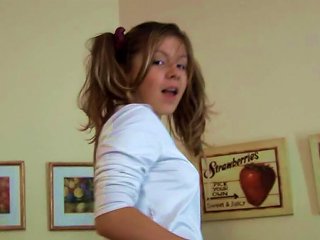 Emily Likes To Tease In Solo Teen Video